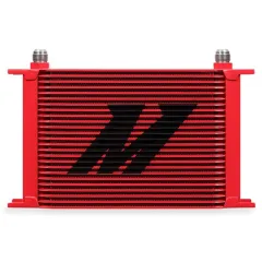 Chłodnica oleju MISHIMOTO Uniwersalna 25-rzędowa 381x102x229 Red największy sklep tuningowy w Polsce!