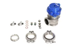 Wastegate zewnętrzny TurboWorks 38mm chłodzony wodą 2.5 Bar V-Band Niebieski największy sklep tuningowy w Polsce!