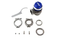 Wastegate zewnętrzny TurboWorks 45mm 0.5 Bar V-Band Niebieski największy sklep tuningowy w Polsce!