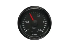 Zegar VDO 52mm -  Turbo -1 to 1,5 Bar Mechanic największy sklep tuningowy w Polsce!