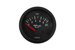 Zegar VDO 52mm - Oil pressure 10 Bar 12V największy sklep tuningowy w Polsce!