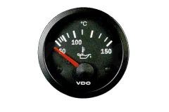 Wskaźnik temperatury oleju VDO 52 mm 50-150°C