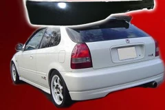 Dokładka Tył Honda Civic VI 3D 96-00 (ABS) - GRUBYGARAGE - Sklep Tuningowy