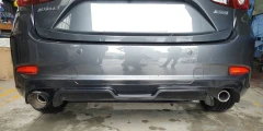 Dokładka zderzaka tylnego Mazda 3 5D 17- - GRUBYGARAGE - Sklep Tuningowy