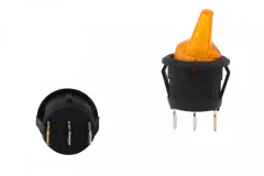 Włącznik Flip ON-OFF 3PIN Led Yellow największy sklep tuningowy w Polsce!