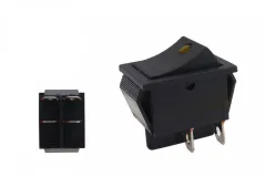 Włącznik rocker led 4 PIN Yellow największy sklep tuningowy w Polsce!