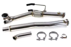 Downpipe Audi A3 VW Golf V FWD 2.0TFSI Decat  Konwersja Turbo GT30  / GT35 największy sklep tuningowy w Polsce!