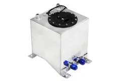 Zbiornik paliwa TurboWorks 10L z czujnikiem Srebrny największy sklep tuningowy w Polsce!