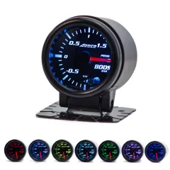 Zegar wskaźnik ADDCO 52mm Doładowanie Turbo Boost 1.5 Bar + czujnik największy sklep tuningowy w Polsce!