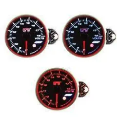 Zegar Wskaźnik AUTO GAUGE RPK 52mm Volt Woltomierz największy sklep tuningowy w Polsce!