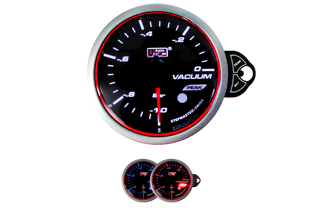 Zegar Wskaźnik Auto Gauge RPK 60mm Vacuum Podciśnienie największy sklep tuningowy w Polsce!