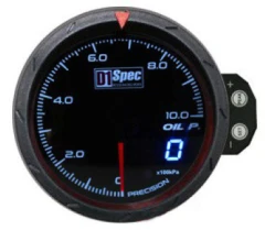 Zegar D1Spec 60mm Ciśnienie Oleju
