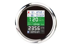 Wielofunkcyjny Zegar Depo 85mm Volt Olej Obrotomierz Motogodziny Prędkościomierz GPS największy sklep tuningowy w Polsce!