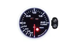 Zegar Wskaźnik Depo PK 52mm Doładowanie Turbo Electric -1 do 2 BAR największy sklep tuningowy w Polsce!