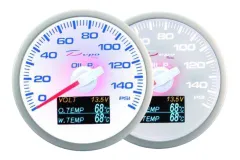 Zegar Depo WBL 4w1 60mm Ciśnienie temperatura Oleju Woda Volt największy sklep tuningowy w Polsce!