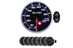 Zegar Wskaźnik Slide PK-SC 52mm Ciśnienie Paliwa Fuel Pressure największy sklep tuningowy w Polsce!