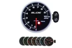 Zegar Wskaźnik Slide PK-SC 52mm - Obrotomierz RPM największy sklep tuningowy w Polsce!