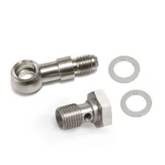 Zestaw śruba banjo M10x1 na AN4 z restryktorem 1.5mm największy sklep tuningowy w Polsce!