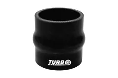 Łącznik silikonowy antywibracyjny TurboWorks Czarne 70mm największy sklep tuningowy w Polsce!