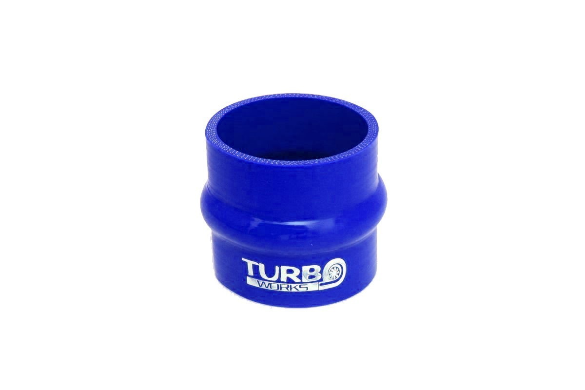 Łącznik antywibracyjny TurboWorks Blue 57mm - GRUBYGARAGE - Sklep Tuningowy