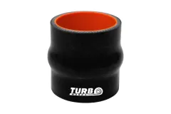 Łącznik silikonowy antywibracyjny TurboWorks Pro Czarny 70mm największy sklep tuningowy w Polsce!
