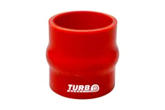 Łącznik silikonowy antywibracyjny TurboWorks Czerwone 70mm największy sklep tuningowy w Polsce!