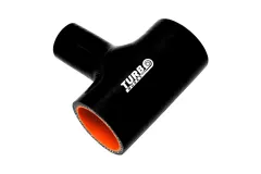 Łącznik silikonowy T-Piece TurboWorks Pro Czarny 77-25mm największy sklep tuningowy w Polsce!