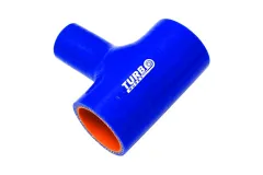 Łącznik silikonowy T-Piece TurboWorks Pro Niebieski 51-9mm największy sklep tuningowy w Polsce!