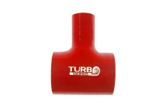 Łącznik silikonowy T-Piece TurboWorks Czerwone 32-25mm