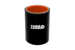 Łącznik silikonowy TurboWorks Pro Czarny 20mm największy sklep tuningowy w Polsce!