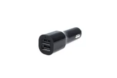Ładowarka samochodowa 12-24V 2xUSB 2.4A Czarny Typ 2 największy sklep tuningowy w Polsce!