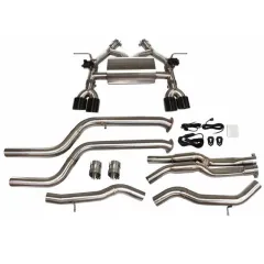 Układ wydechowy CatBack BMW M3/M4 F80/F82/F83 3.0T 13+ Aktywny największy sklep tuningowy w Polsce!