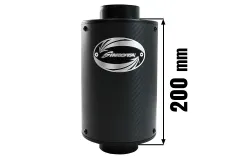 Filtr carbonowy 200x130 77mm największy sklep tuningowy w Polsce!