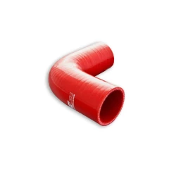 Kolanko silikonowe FMIC 90st 11mm Czerwone