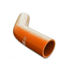 Silikonowe kolanko redukcyjne FMIC 45st 16/25mm Pomarańczowe