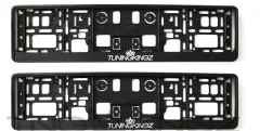 Ramki pod tablicę rejestracyjną TuningKingz 3D (komplet 2 szt.) największy sklep tuningowy w Polsce!