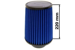 Filtr stożkowy Simota H:185mm OTW:101mm JAU-H02201-11 Niebieski