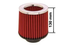 Filtr stożkowy Simota H:130mm OTW:60-77mm JAU-X02103-05 Czerwony największy sklep tuningowy w Polsce!