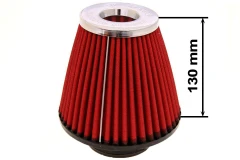 Filtr stożkowy Simota H:130mm OTW:80-89mm JAU-X02109-05 Czerwony