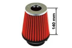 Filtr stożkowy Simota H:140mm OTW:60-77mm JAU-X12109-05 Czerwony największy sklep tuningowy w Polsce!