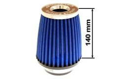 Filtr stożkowy SIMOTA JAU-X12209-05 60-77mm Blue - GRUBYGARAGE - Sklep Tuningowy