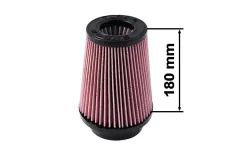 Filtr stożkowy TurboWorks H:180mm OTW:80-89mm Fioletowy największy sklep tuningowy w Polsce!