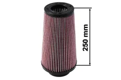 Filtr stożkowy TurboWorks H:250mm OTW:80-89mm Fioletowy największy sklep tuningowy w Polsce!