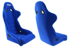 Fotel Sportowy Bimarco Cobra II Welur Blue - GRUBYGARAGE - Sklep Tuningowy