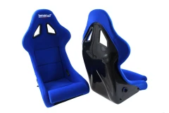 Fotel Sportowy Bimarco Dakar Welur Blue FIA - GRUBYGARAGE - Sklep Tuningowy
