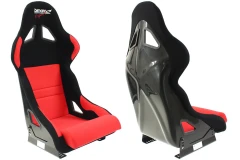 Fotel Sportowy Bimarco Expert II Welur Black/Red FIA