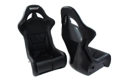 Fotel Sportowy Bimarco Futura Skaj Black FIA - GRUBYGARAGE - Sklep Tuningowy
