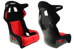 Fotel Sportowy Bimarco Grip Welur Black/Red HANS FIA - GRUBYGARAGE - Sklep Tuningowy