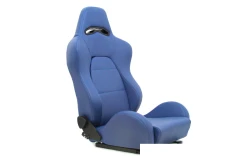 Fotel sportowy DRAGO Skóra Blue