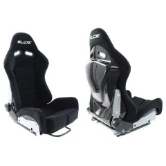Fotel sportowy SLIDE X3 material Black M największy sklep tuningowy w Polsce!